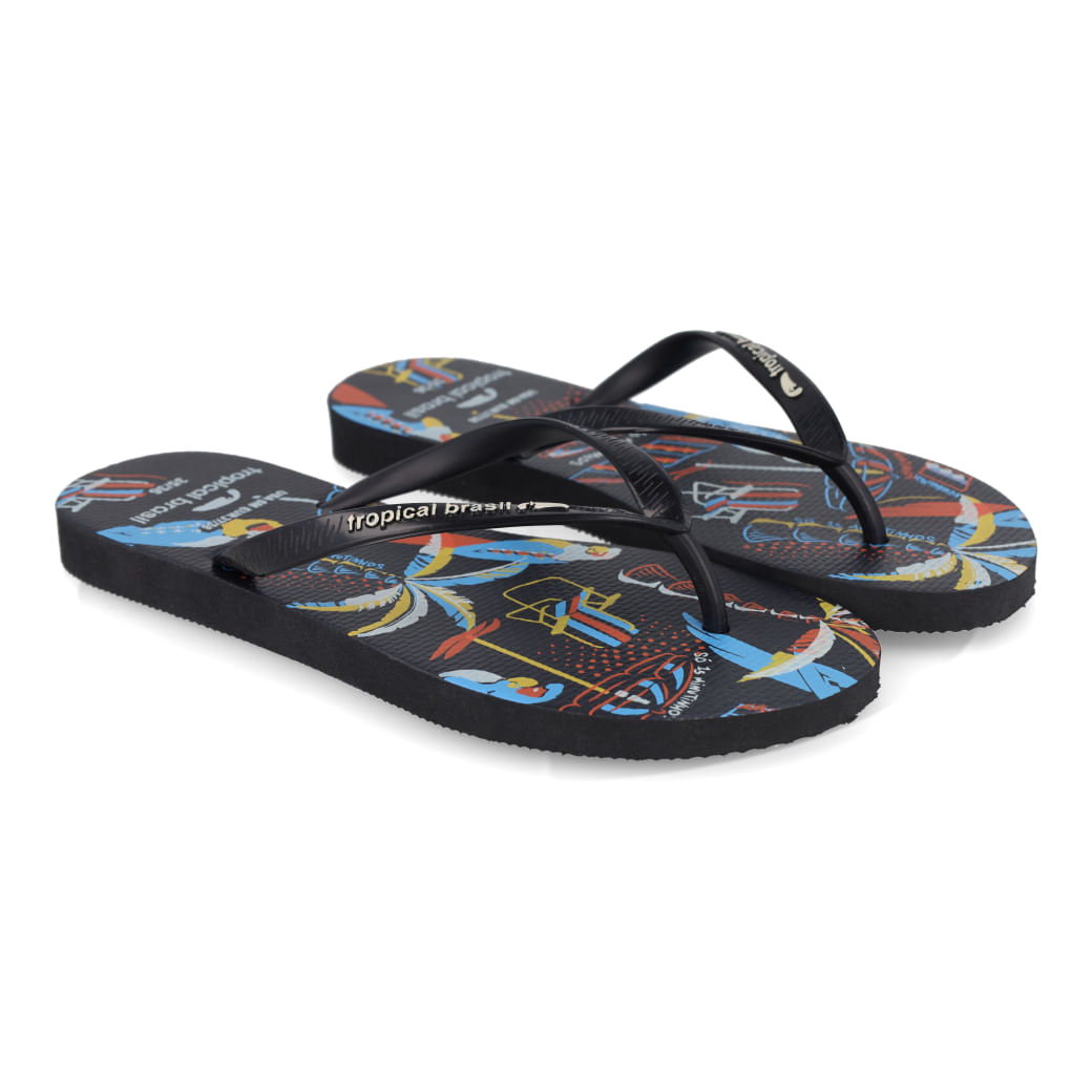 Tropical Brasil Chinelo TB2-4248 Preto-Preto Borracha_5_999999992664545_05